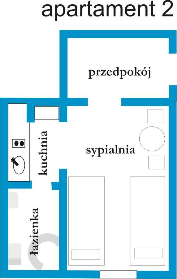 Mini Apartament Marine 斯维诺乌伊希切 外观 照片